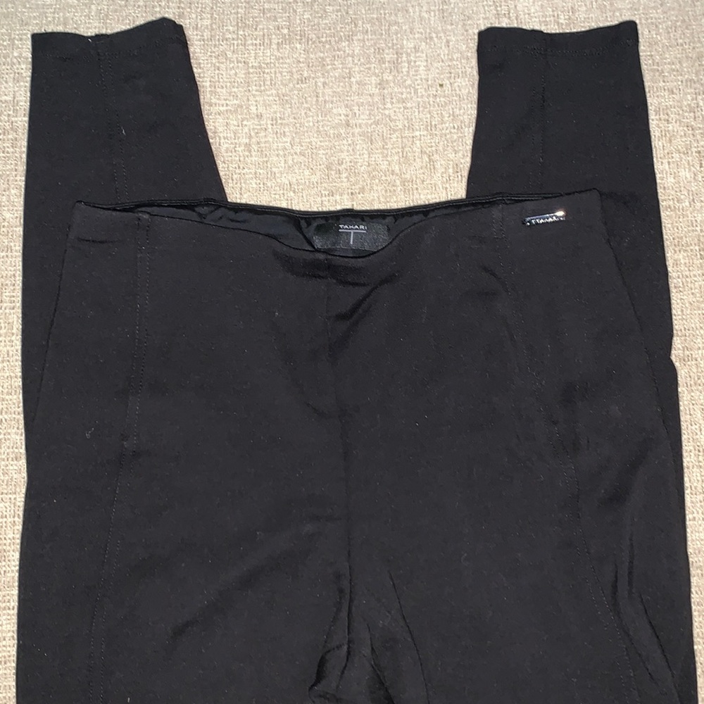 Tahari black high waisted pants size S can fit M